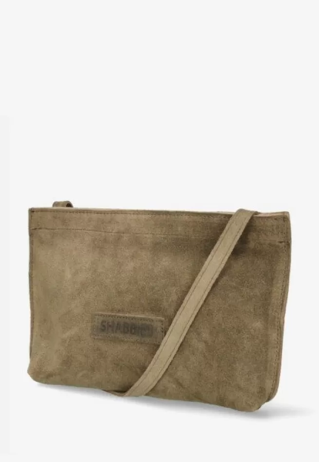 Shabbies Amsterdam No Waste Leather | Avondtassen>Crossbody Tas Taupe