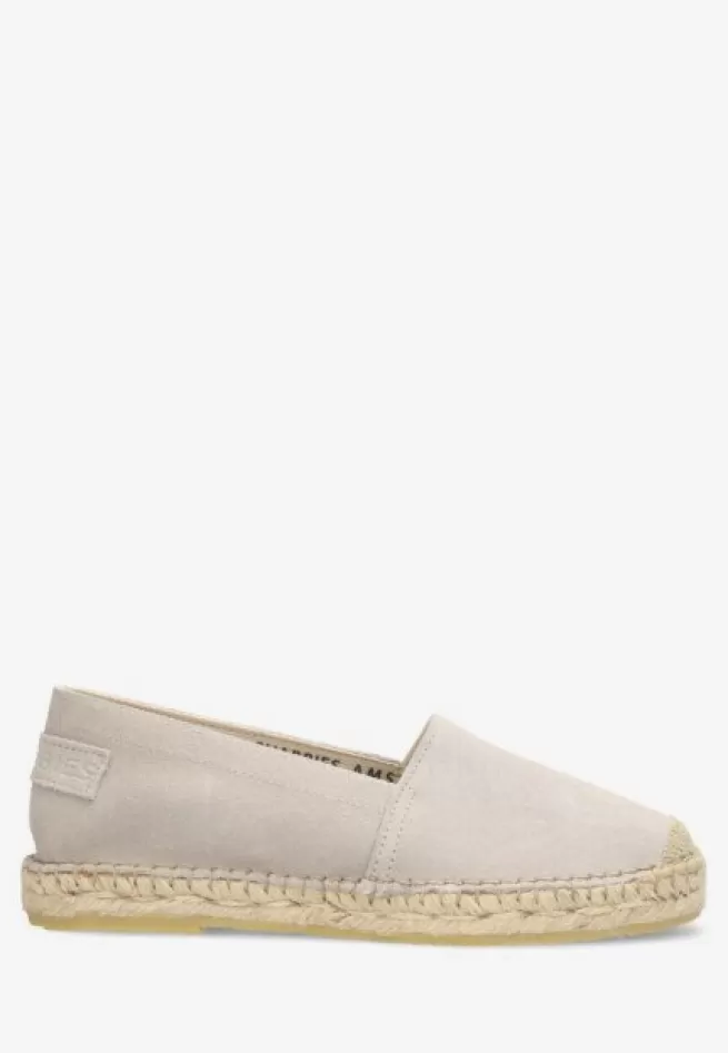 Shabbies Amsterdam Loafers | Espadrilles>Espadrille Elche Espa Licht Grijs