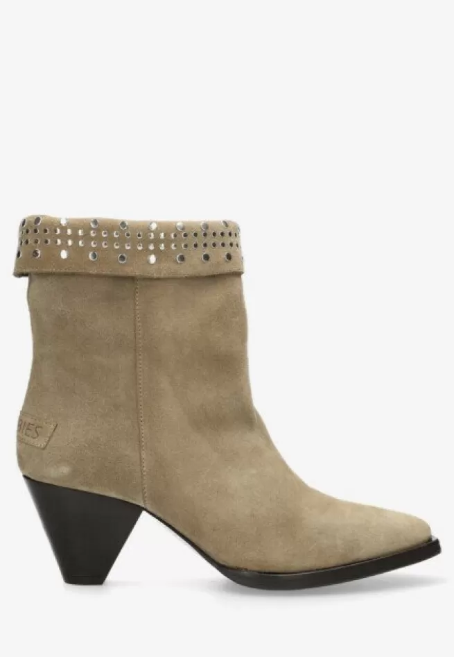 Shabbies Amsterdam Schachtlaarzen>Shabbies By Wendy Enkellaars Binas Taupe