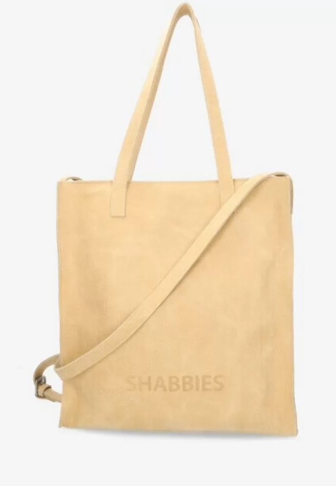 Shabbies Amsterdam No Waste Leather | Handtassen>Shopper Zand