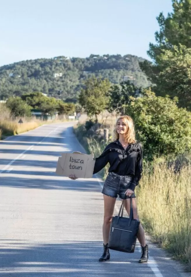 Shabbies Amsterdam Handtassen | Schoudertassen>Shoppingbag Zwart