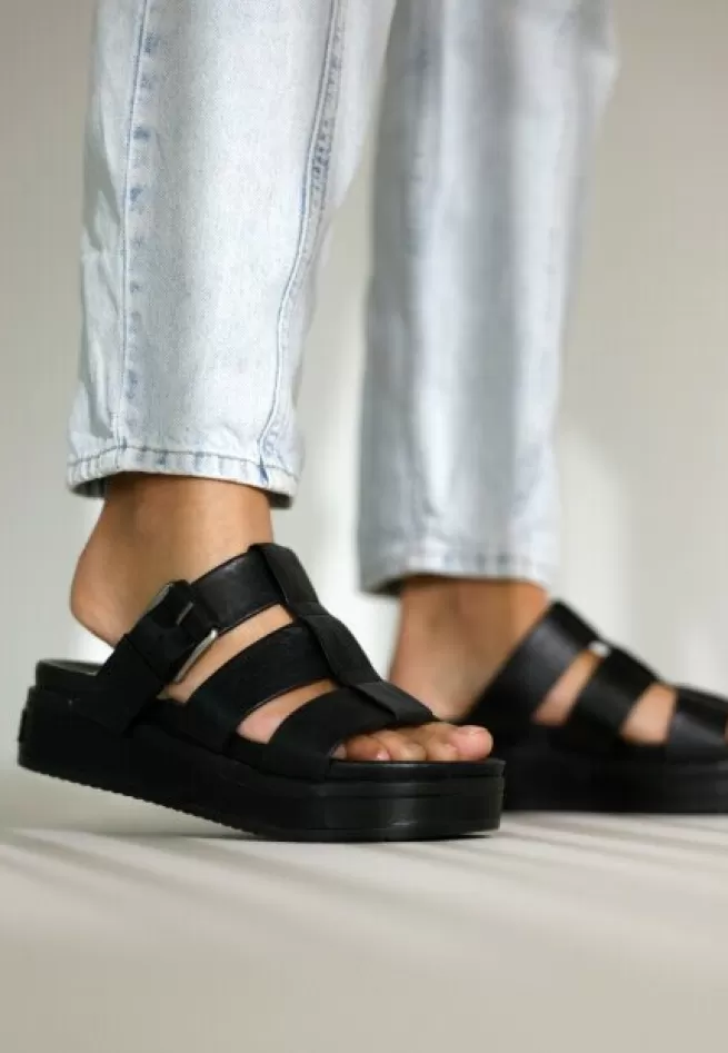 Shabbies Amsterdam Sandalen>Slipper Maro Zwart