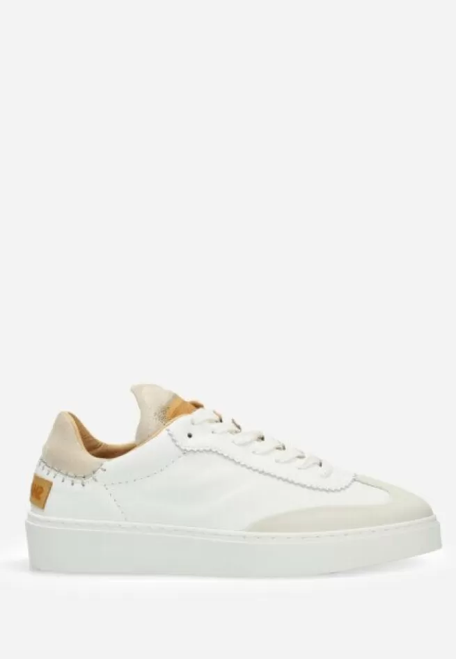 Shabbies Amsterdam Sneakers>Sneaker Bossa Oxford Wit