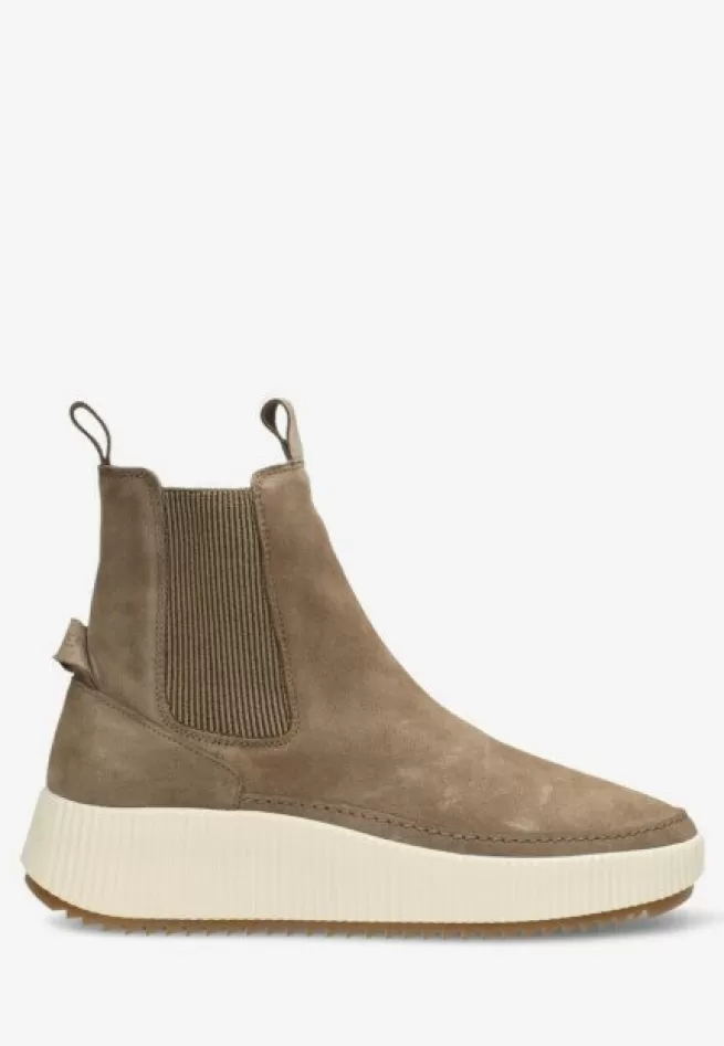 Shabbies Amsterdam Sneakers | Chelsea Laarzen>Sneaker Chavi Taupe